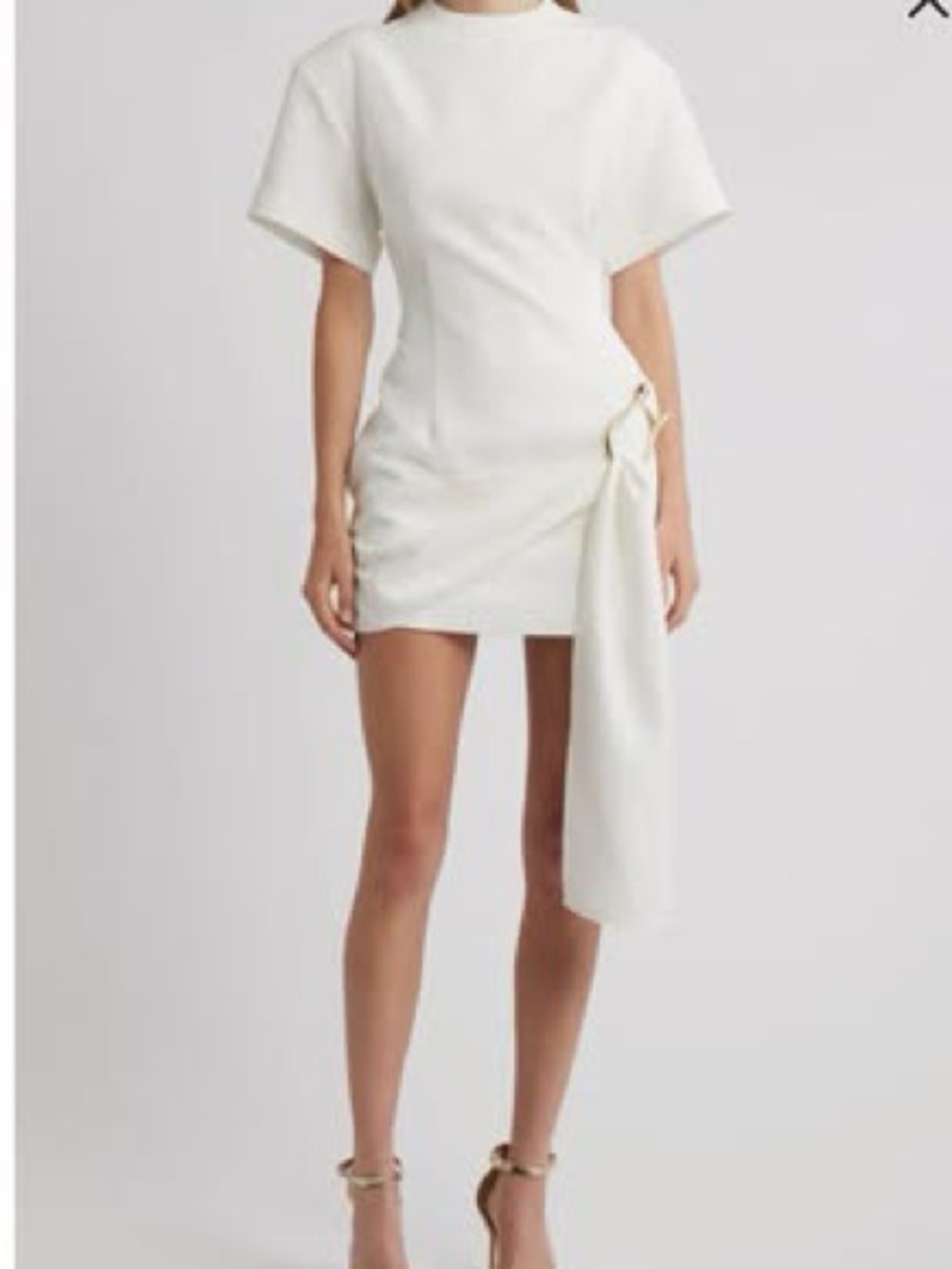 Lioness draped martini mini dress